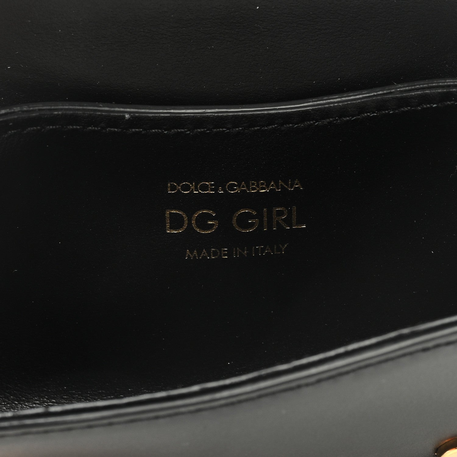 Dolce & Gabbana Calfskin Micro DG Girls Shoulder Bag Black 5 of 8