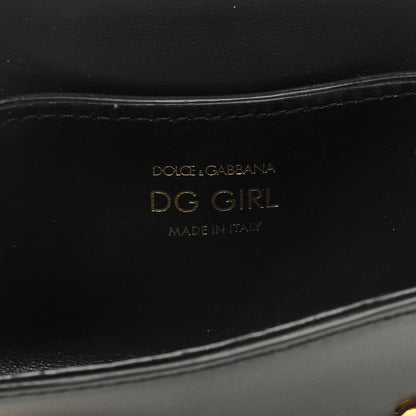 Dolce & Gabbana Calfskin Micro DG Girls Shoulder Bag Black 5 of 8