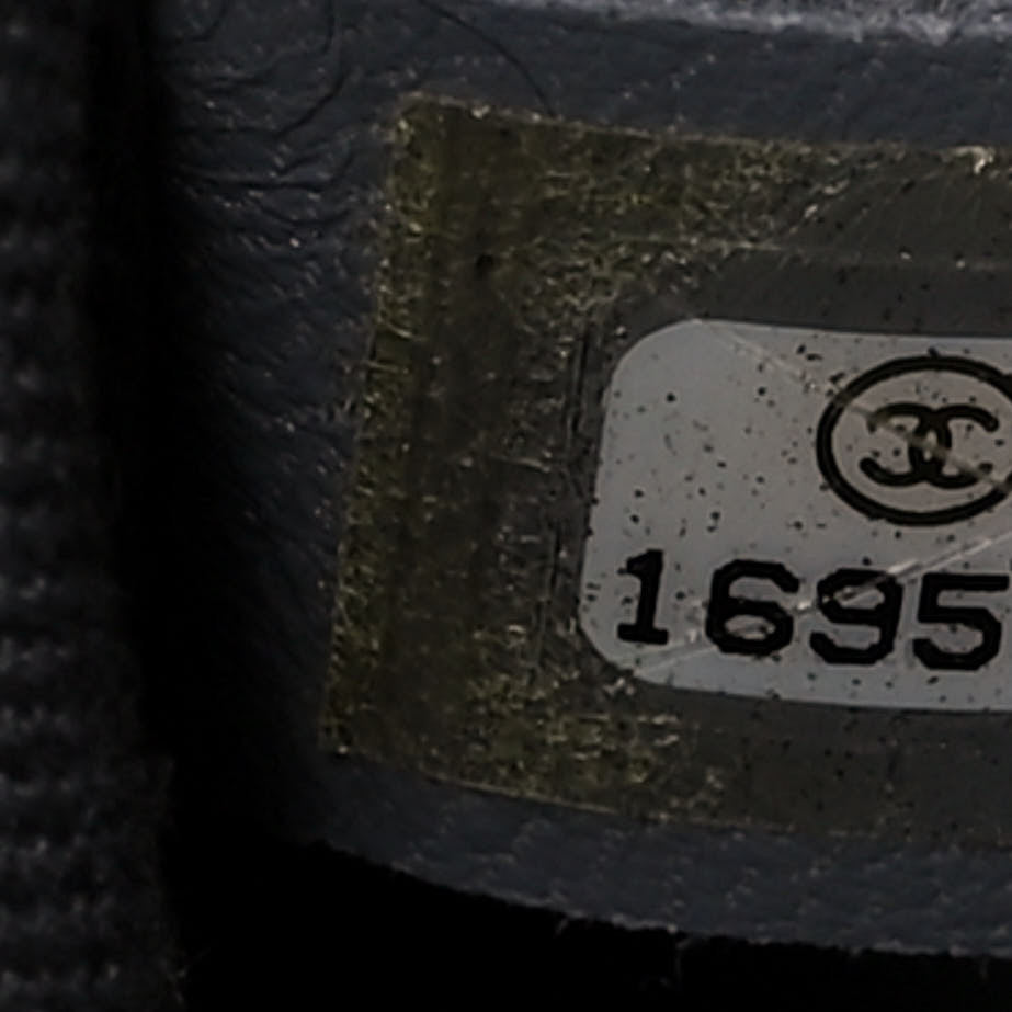 Chanel Iridescent Calfskin Quilted Daily Hobo Blue 7 of 10