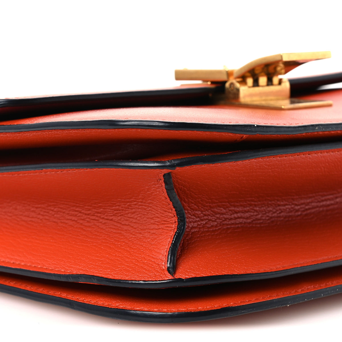 Celine Goatskin Medium Classic Box Flap Bag Cinnamon 9 of 10