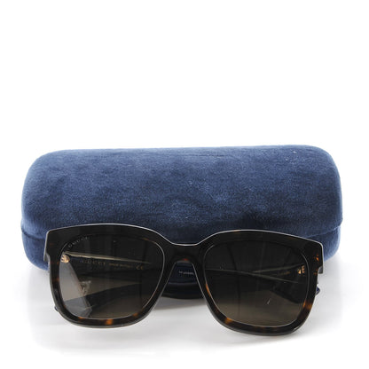 Gucci Web Sunglasses GG0034S Blue Havana 9 of 9