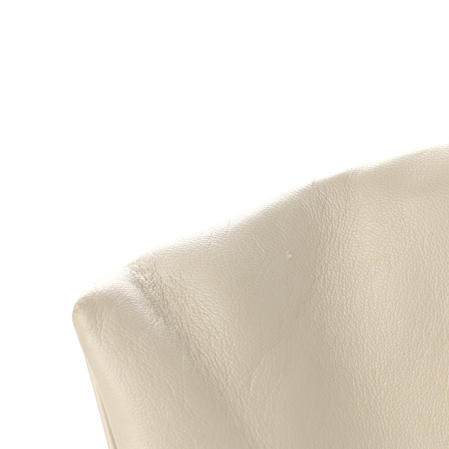 Lambskin Small Linea Matisse Top Handle Bag Mystic White