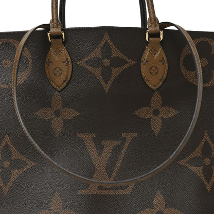 Louis Vuitton Reverse Monogram Giant Onthego GM 7 of 9
