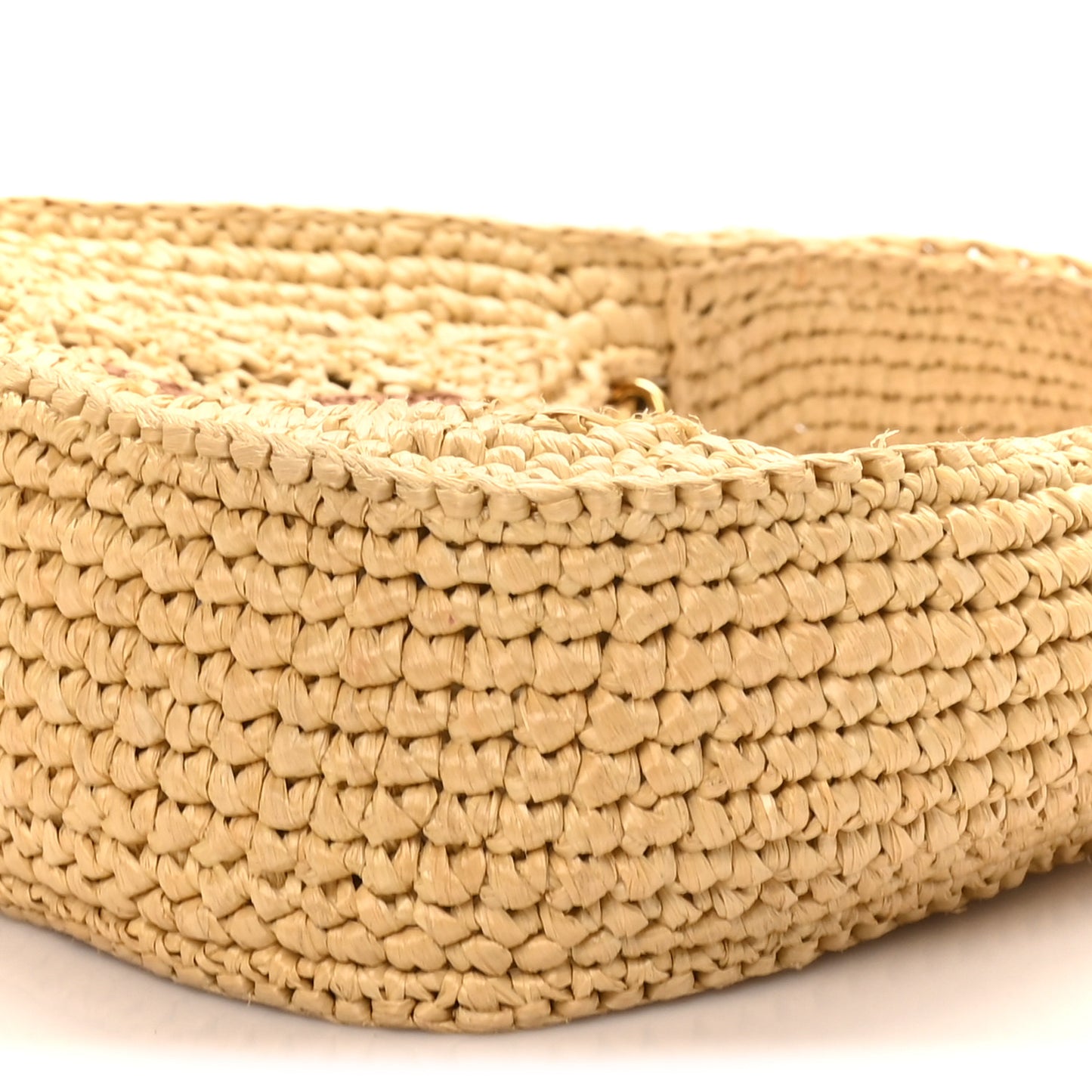 Fabric Crochet Wander Hobo Beige Khaki