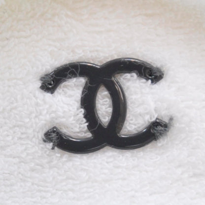 Chanel Terry Cotton Striped Headband and Hair Tie 3 of 7