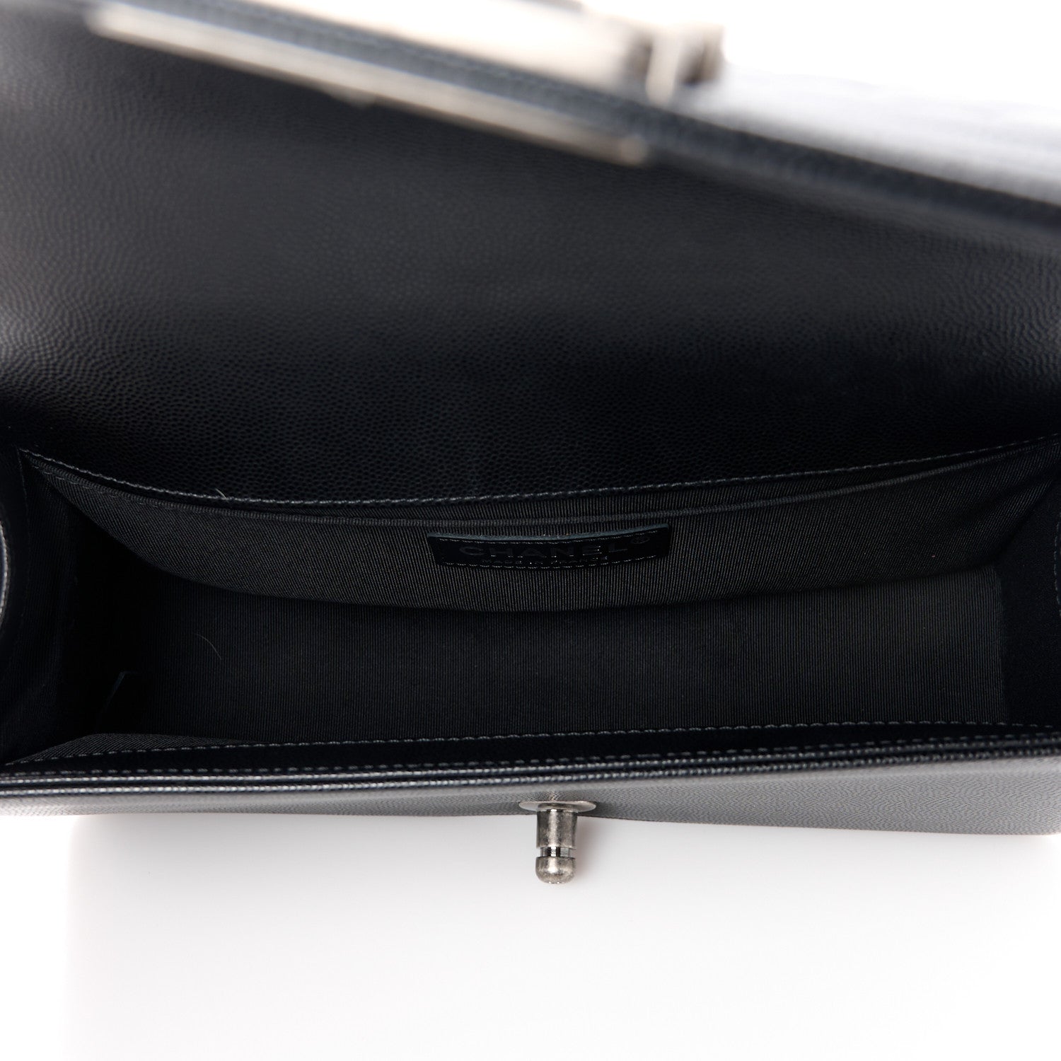Chanel Caviar Quilted Medium Boy Flap Black 5 of 11