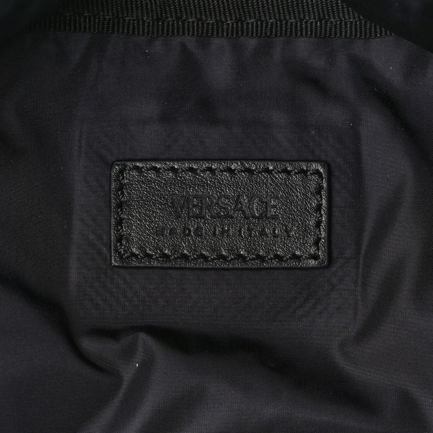 Nylon Palazzo Medusa Belt Bag Green