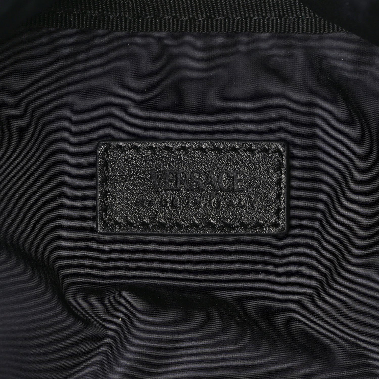 Versace Nylon Palazzo Medusa Belt Bag Green 6 of 9