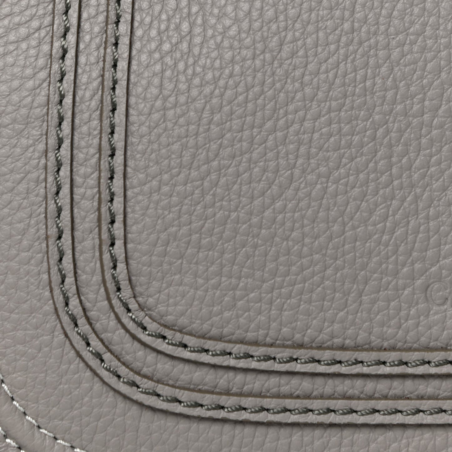 Calfskin Medium Marcie Satchel Cashmere Grey