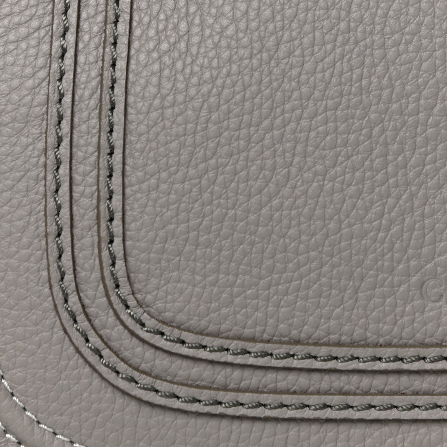 Chloe Calfskin Medium Marcie Satchel Cashmere Grey 7 of 13