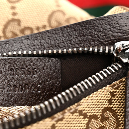 Gucci Monogram Web Belt Bag Dark Brown 8 of 11