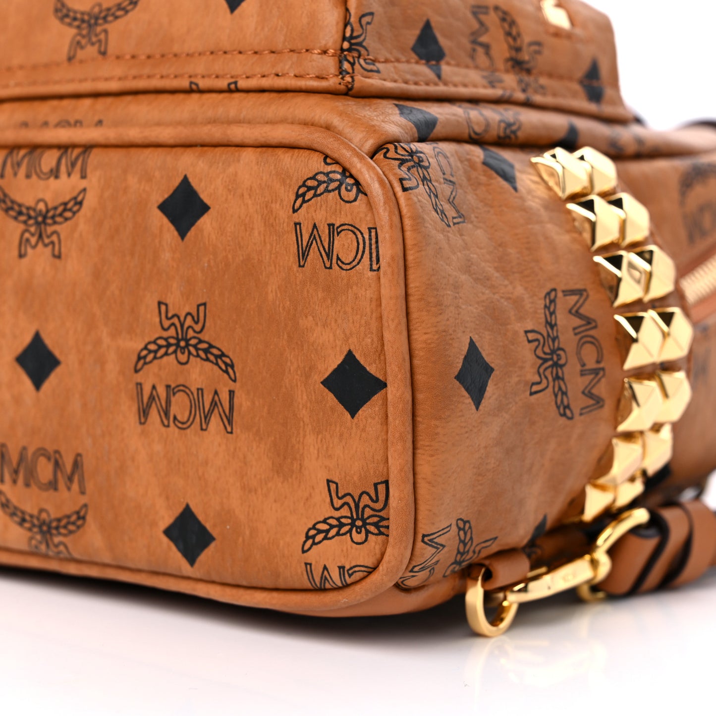 Visetos Side Stud X-Mini Stark Bebe Boo Backpack Cognac