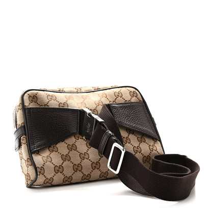 Gucci Monogram Belt Bag Dark Brown 3 of 10