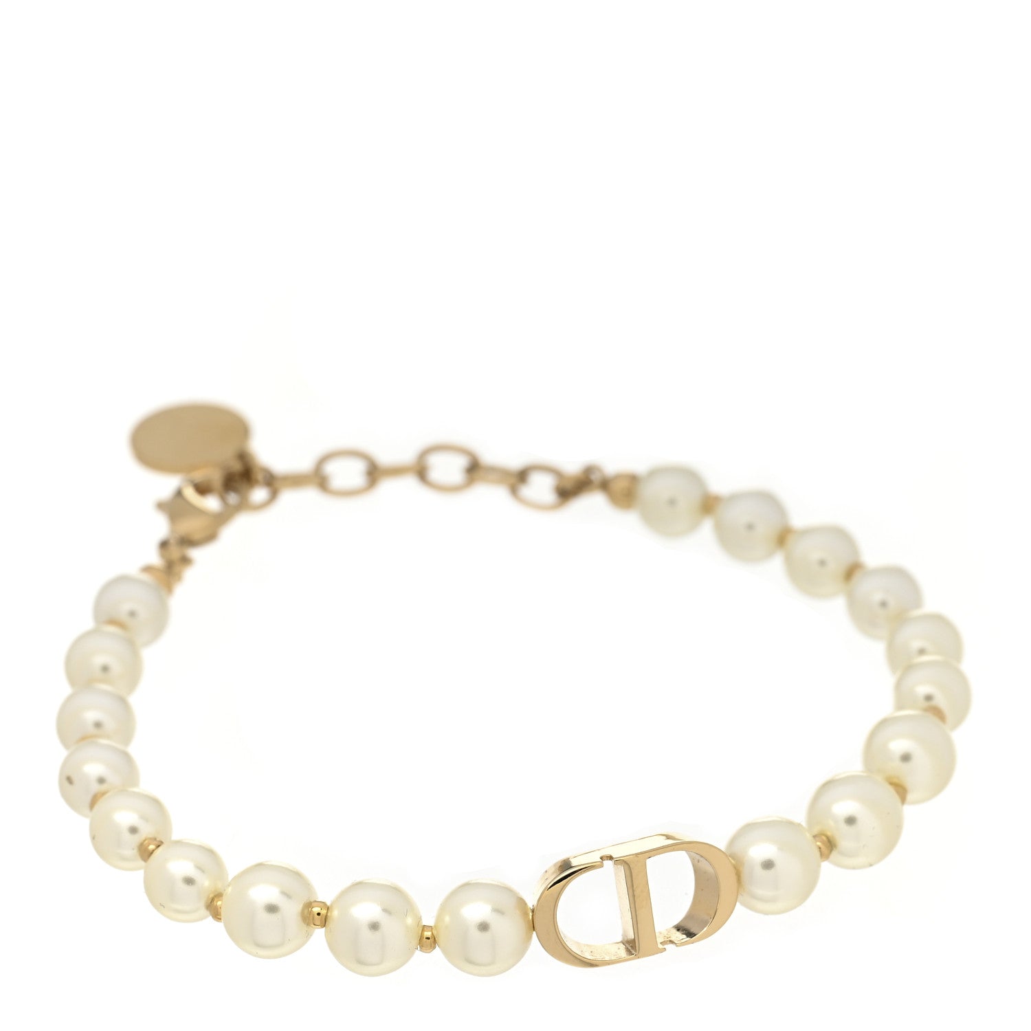 Christian Dior Pearl 30 Montaigne Bracelet Gold 1127003 – FASHIONPHILE Christian Dior Pearl 30 Montaigne Bracelet Gold 1127003 – FASHIONPHILE
