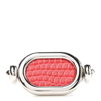 Hermes Lizard Odyssee Ring 50 6.25 Bougainvillea 1 of 5