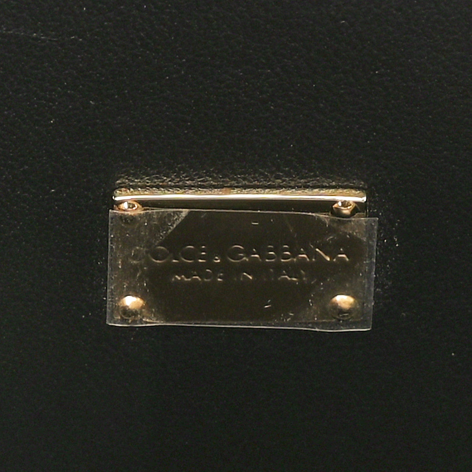 Dolce & Gabbana Snakeskin Medium Marlene Chain Clutch Black 6 of 9