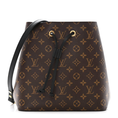 Louis Vuitton Monogram Neonoe MM Black 1 of 12
