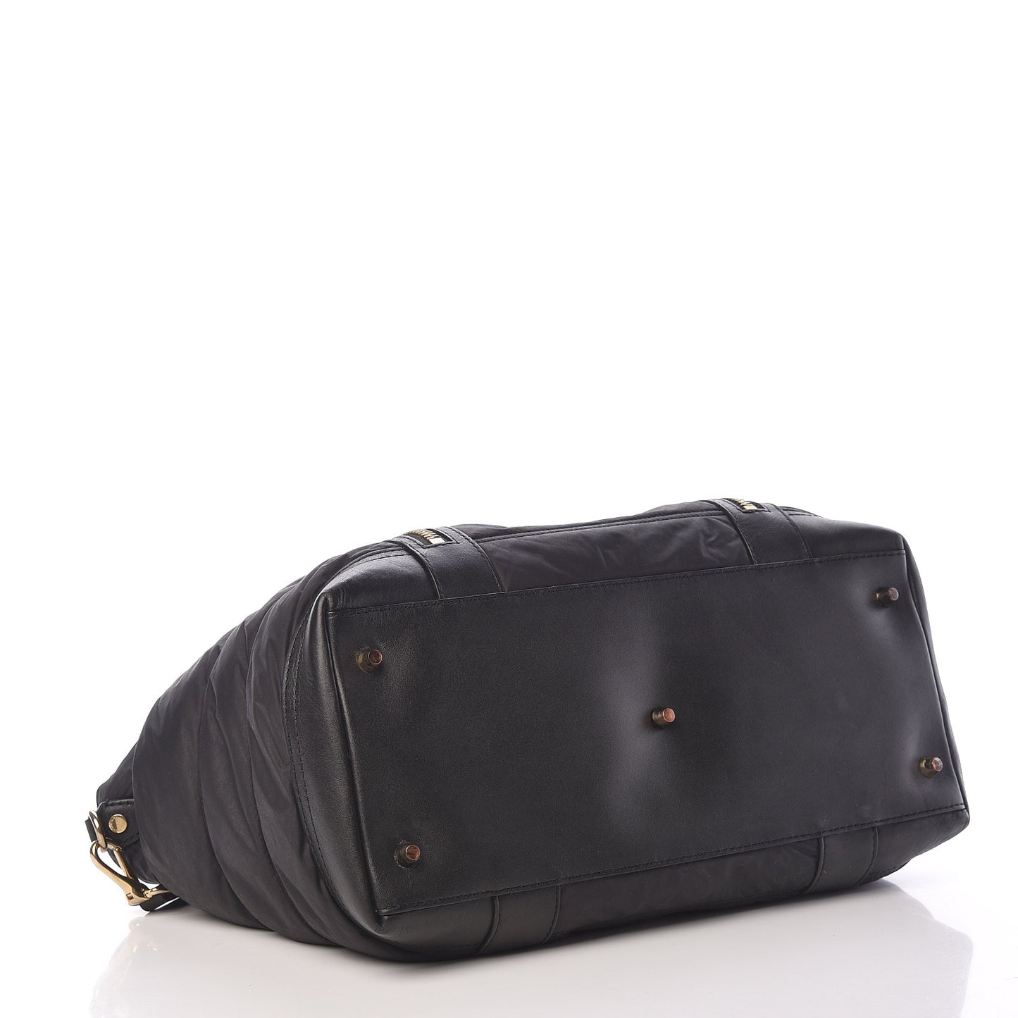 Nylon Large Olympia Diaper Bag Black