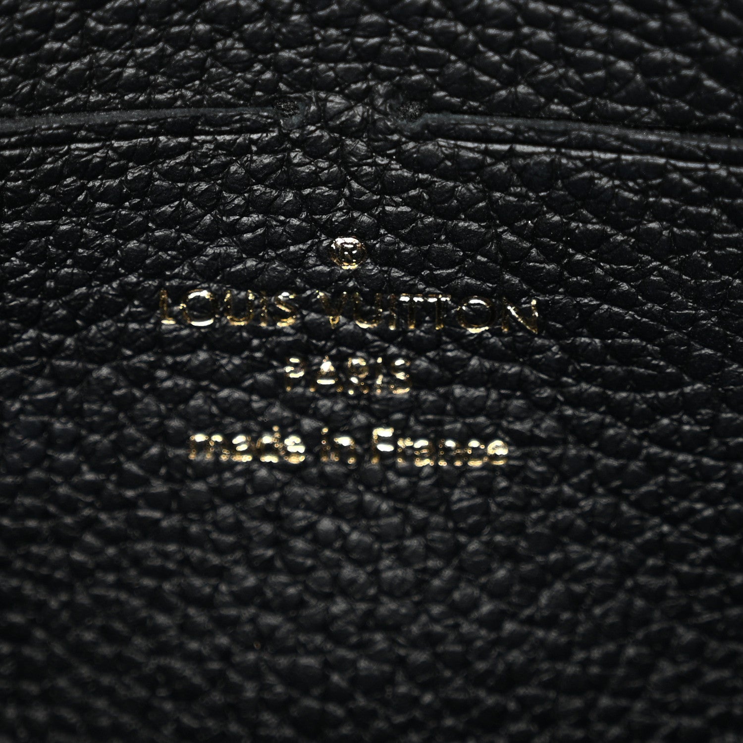Louis Vuitton Empreinte Vavin Chain Wallet Black 7 of 11