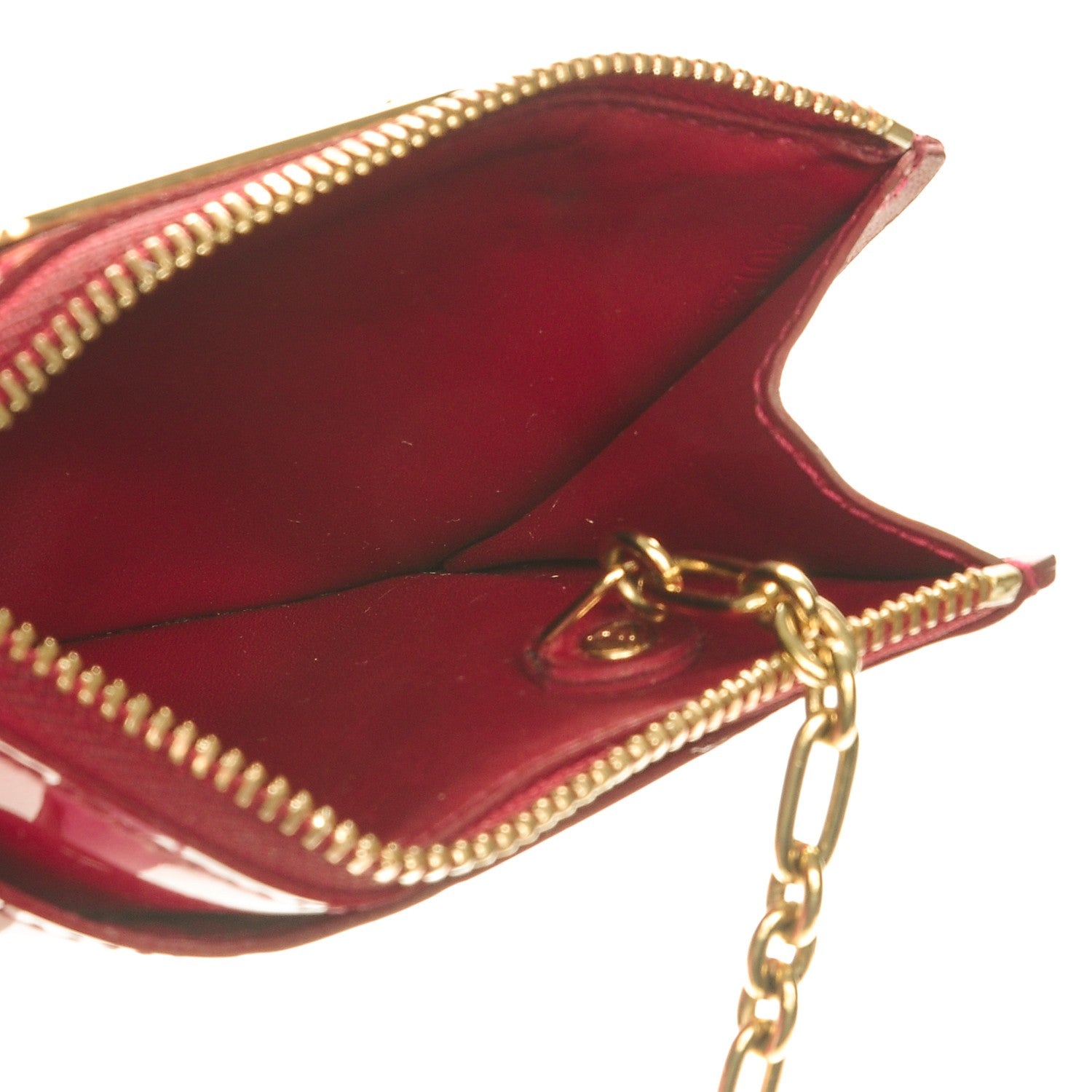 Louis Vuitton Vernis Key Pouch Pomme D'Amour 7 of 7