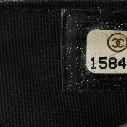 Chanel Patent Quilted Brilliant Wallet On Chain WOC Black 8 of 12