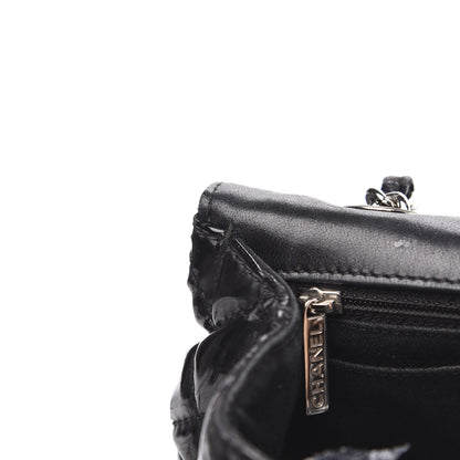 Chanel Vinyl Quilted In the Business Flap Bag Black 14 of 19