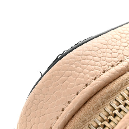 Chanel Caviar Quilted Medium CC Filigree Vanity Case Beige Black 11 of 13