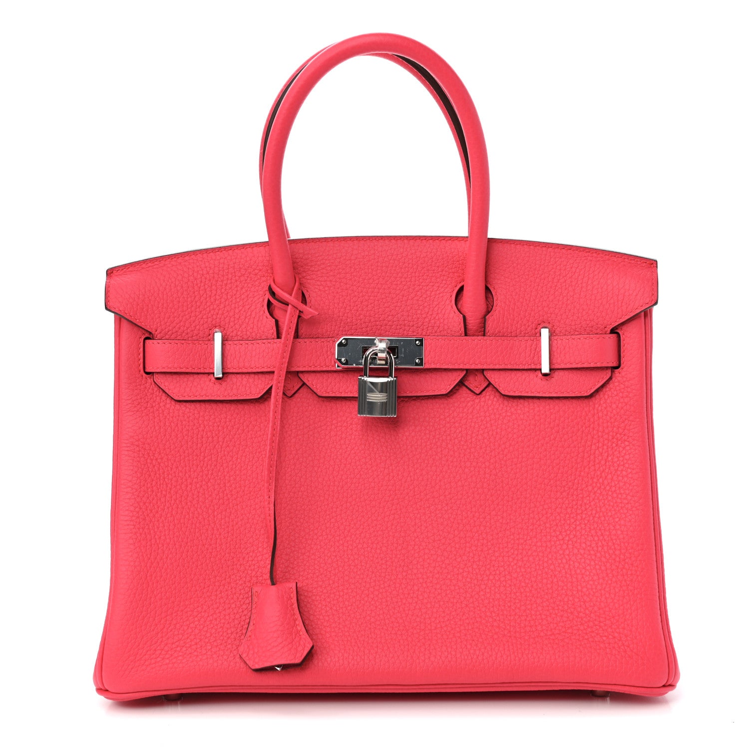 Hermes Taurillon Clemence Birkin 30 Rose Extreme 1 of 34
