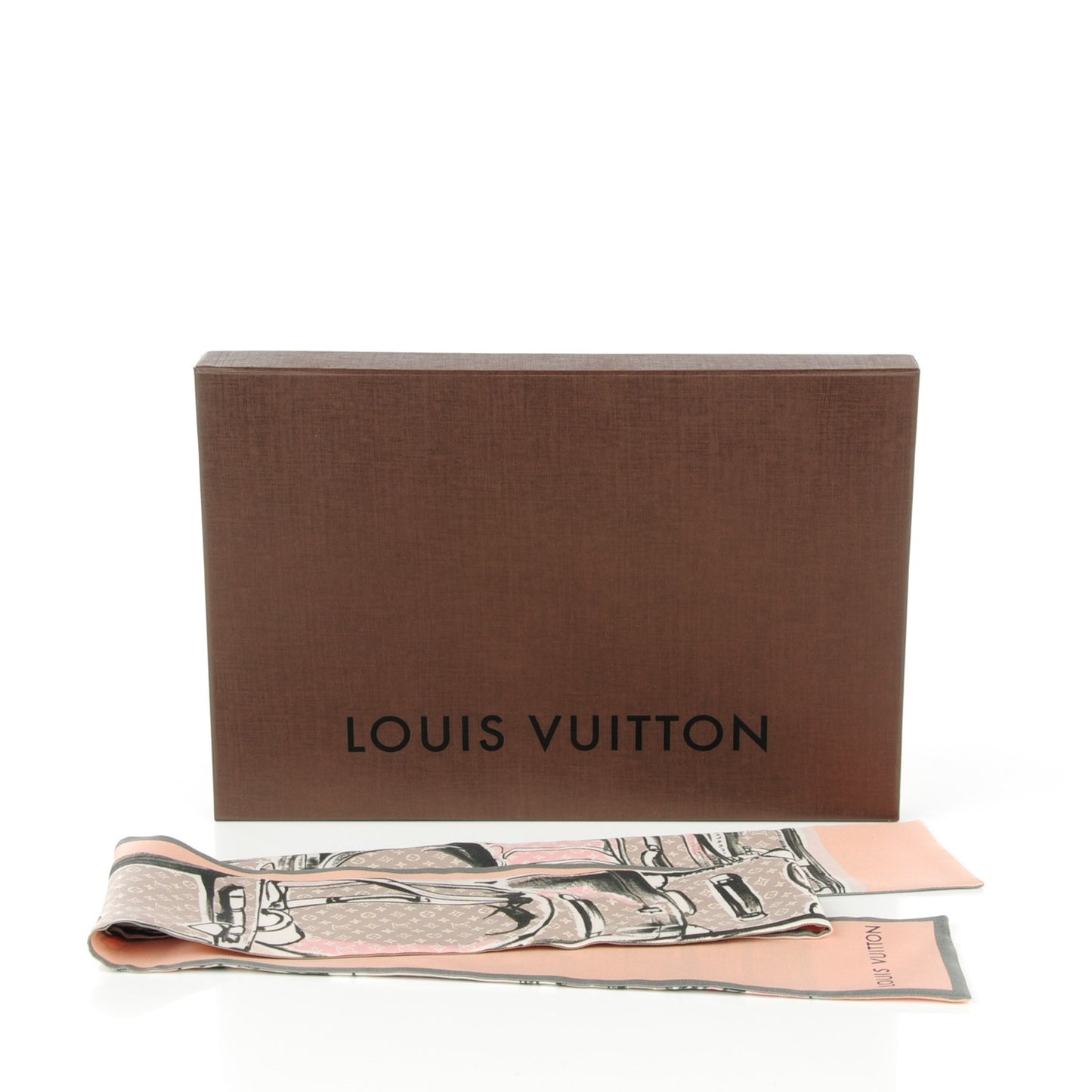 Silk Monogram Trunks Bandeau Rose Poudre