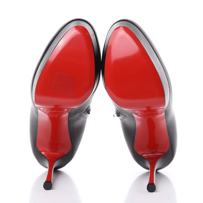 Christian Louboutin Calfskin Dirdibootie 130 Ankle Booties 37.5 Black 5 of 9