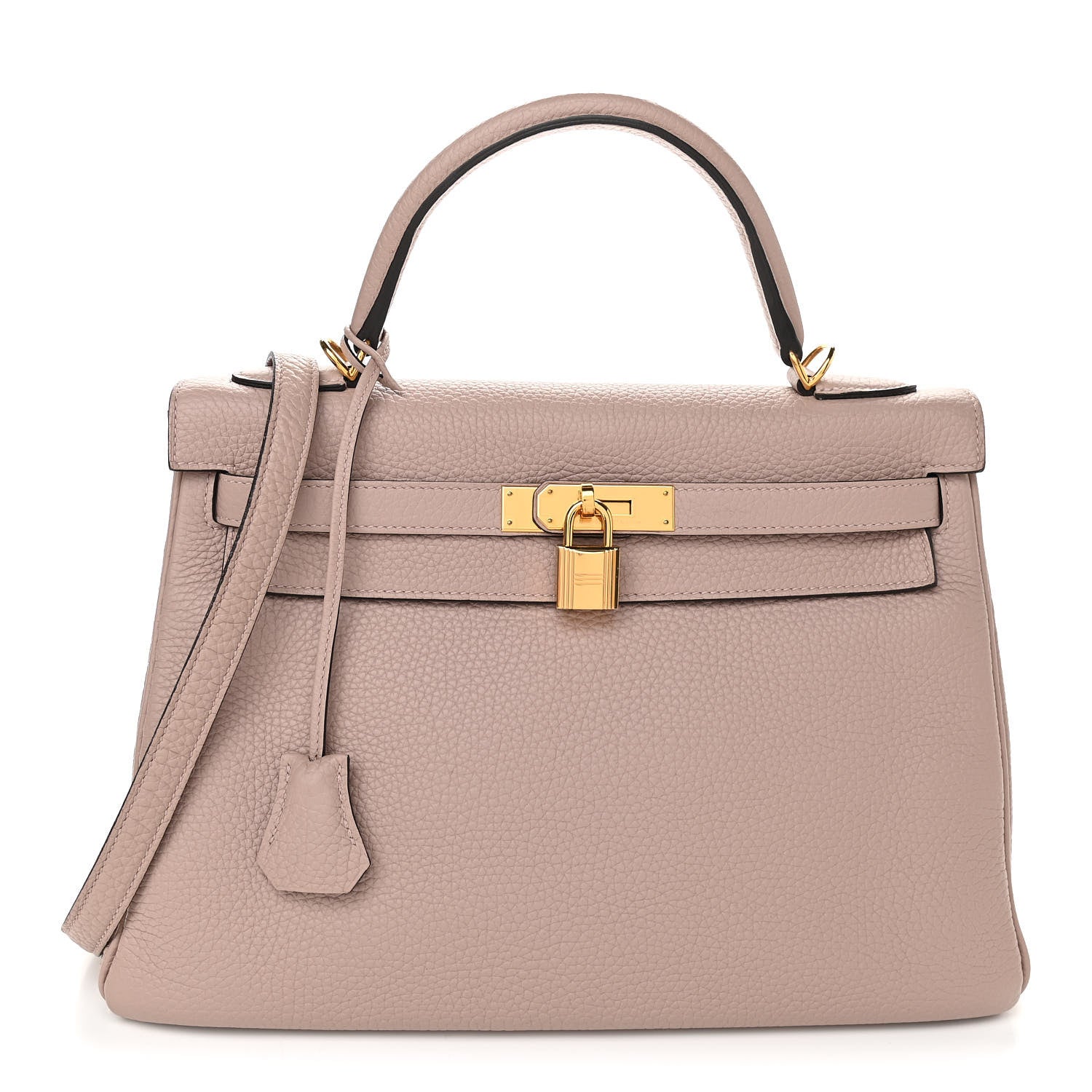 Hermes Taurillon Clemence Kelly Retourne 32 Glycine 1 of 12