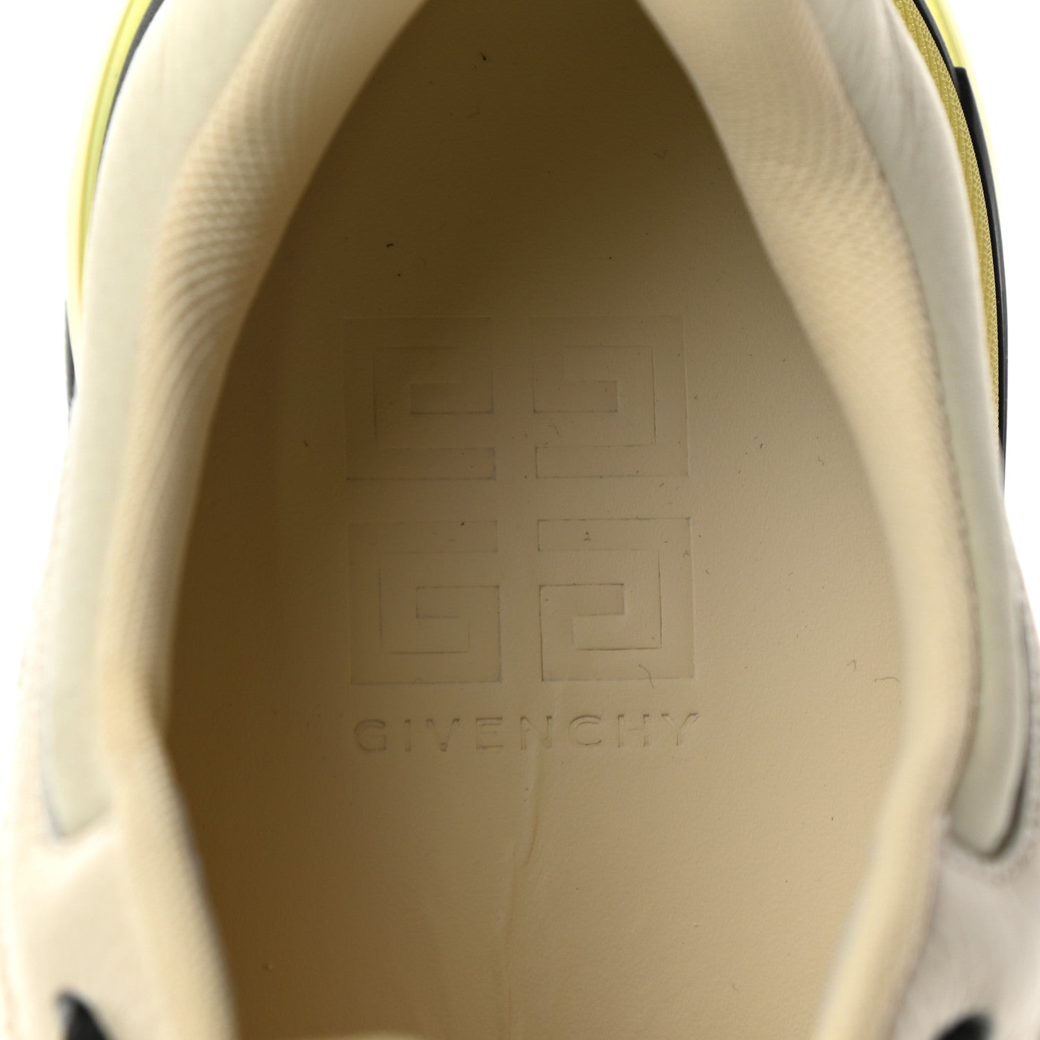 Givenchy Calfskin Mesh Technical Canvas Mens GIV 1 Sneakers 42 Cream 7 of 8
