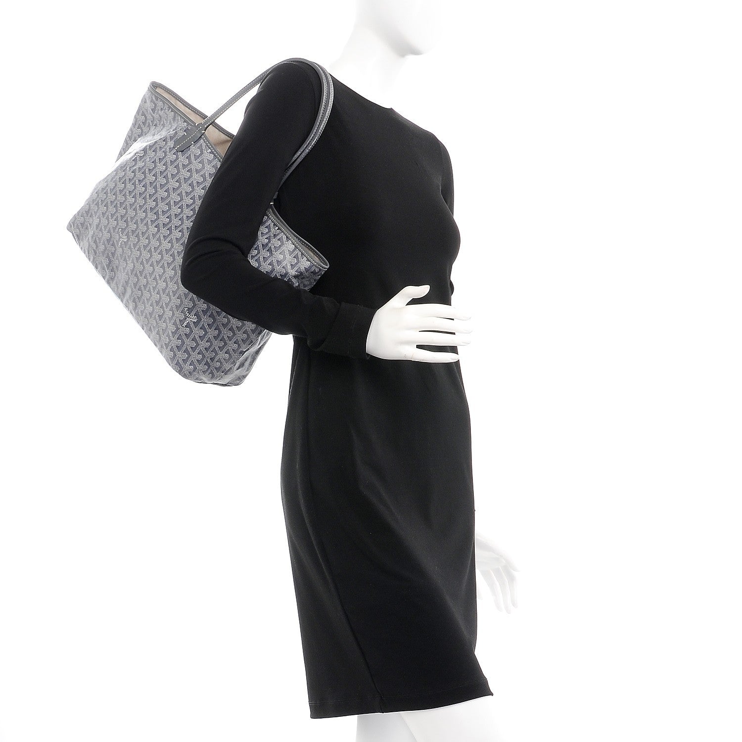 Goyard Goyardine Saint Louis PM Grey 2 of 10