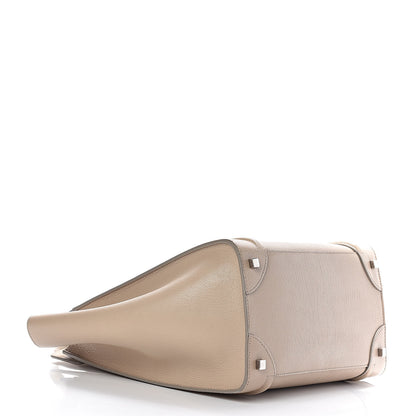 Celine Goatskin Mini Luggage Sand 4 of 14