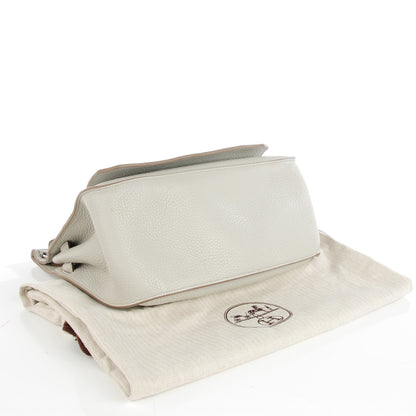 Hermes Taurillon Clemence Jypsiere 28 Gris Perle 17 of 21