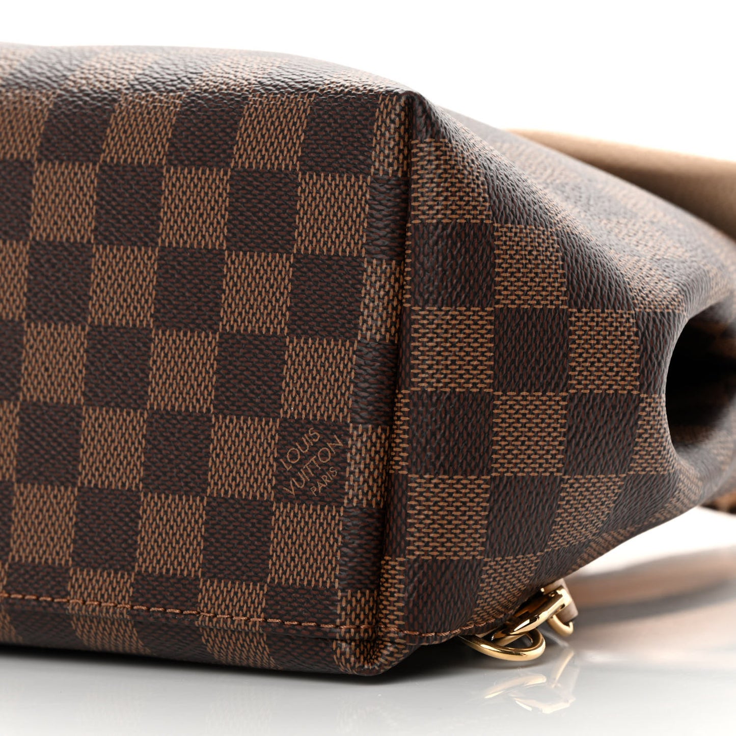 Damier Ebene Clapton Backpack Creme