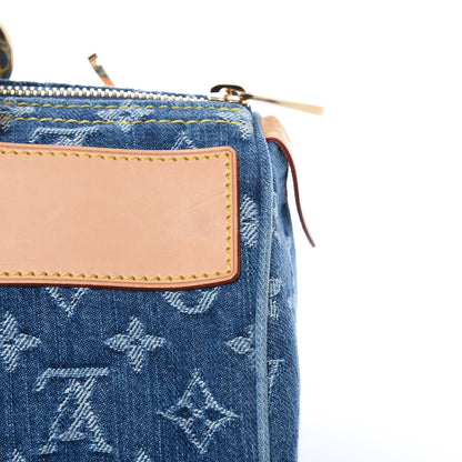 Louis Vuitton Monogram Denim Neo Speedy Blue 11 of 11