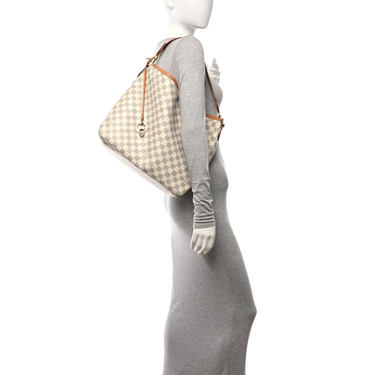 Louis Vuitton Damier Azur Delightful MM Pink 2 of 11