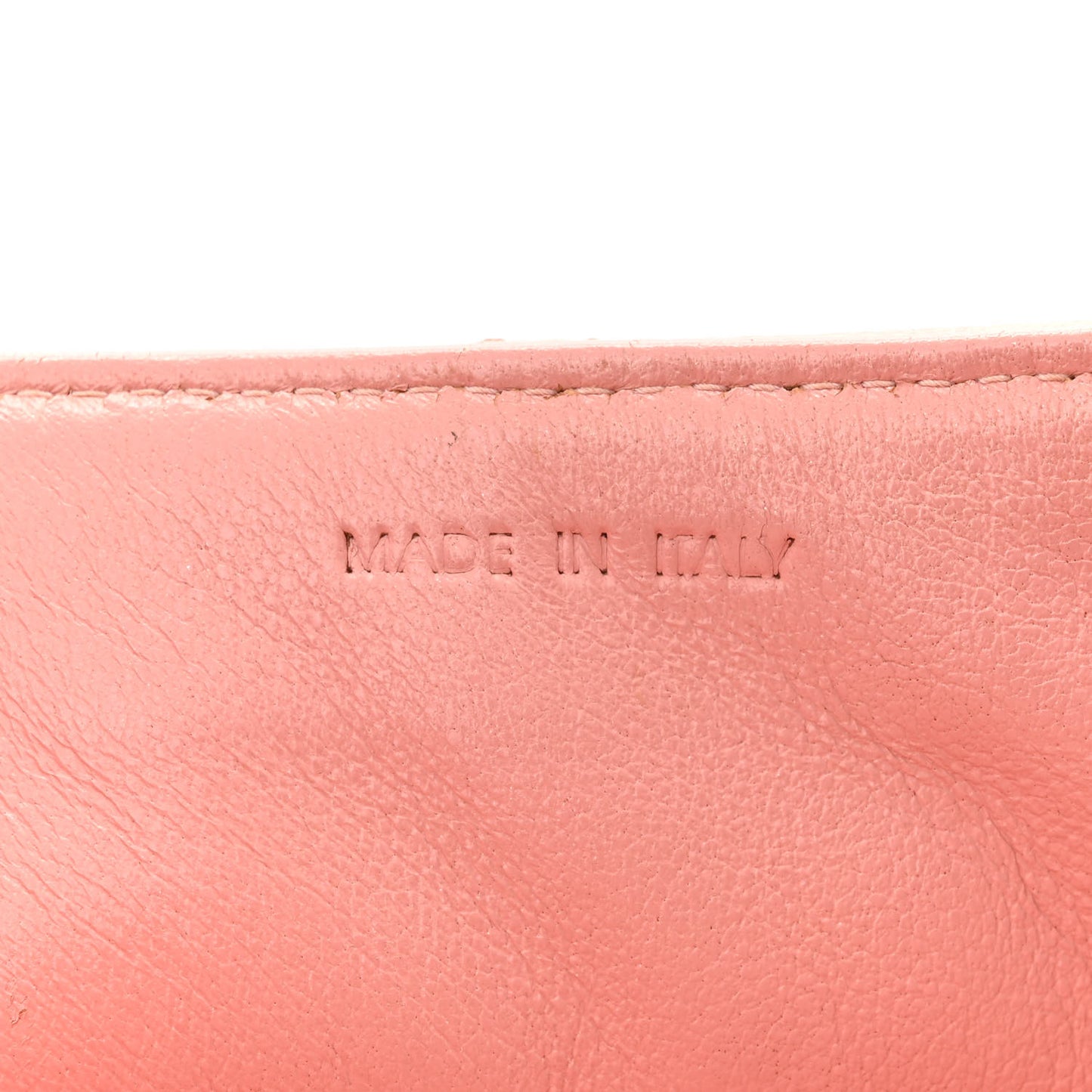 Caviar Quilted Flap Pink