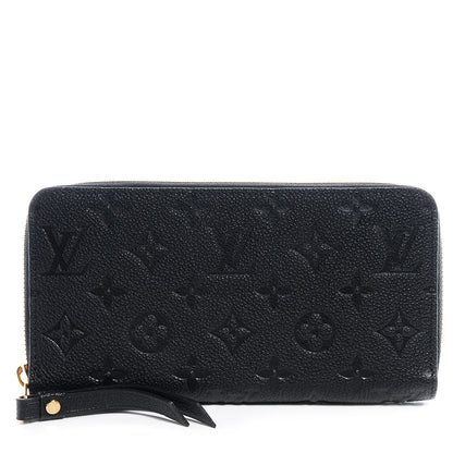 Louis Vuitton Empreinte Secret Long Wallet Black 1 of 8