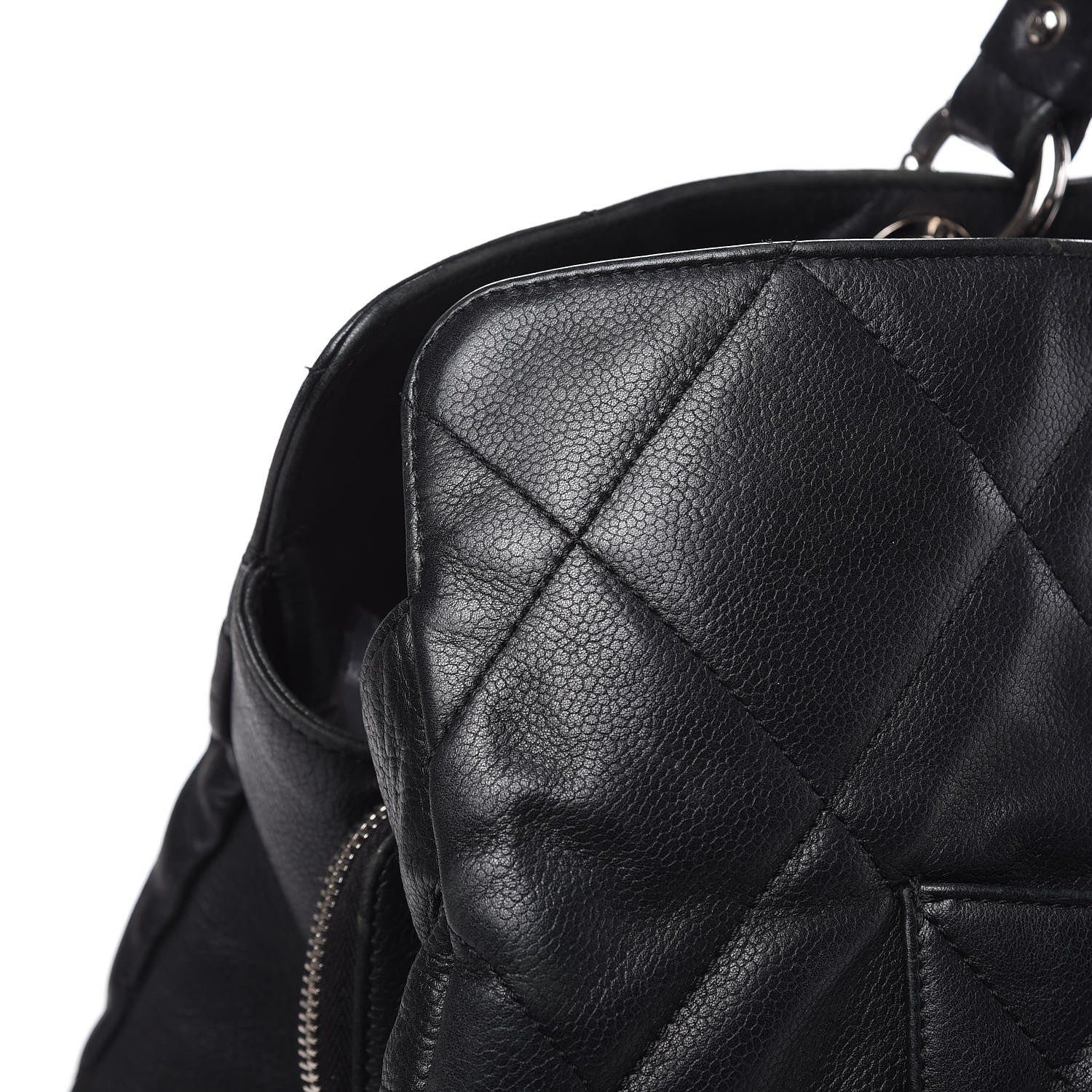 Chanel Soft Caviar Quilted Large Timeless Tote Black 15 of 28