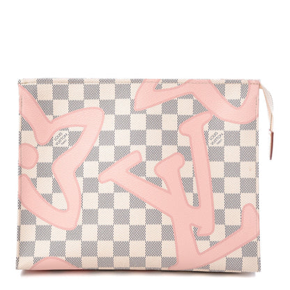 Louis Vuitton Damier Azur Tahitienne Toiletry Pouch 26 1 of 8