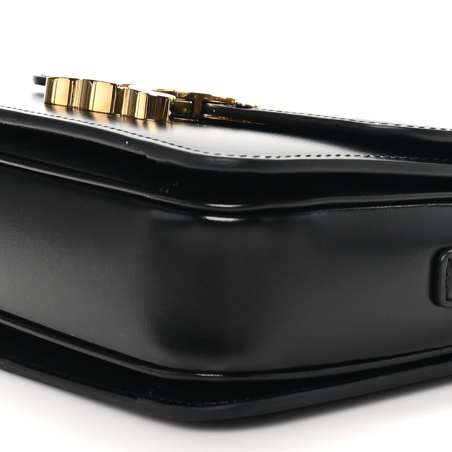 Shiny Calfskin Teen Triomphe Black