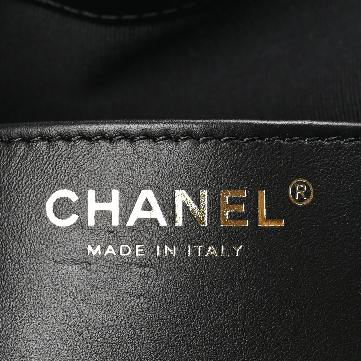 Chanel Shiny Calfskin Quilted Small Chanel 25 Handbag Black 6 of 10