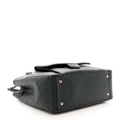 Chanel Caviar Quilted Pocket Large Tote Black 4 of 11