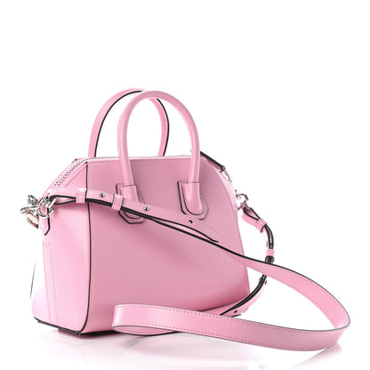 Givenchy Shiny Lord Calfskin Mini Antigona With Chain Baby Pink 3 of 9