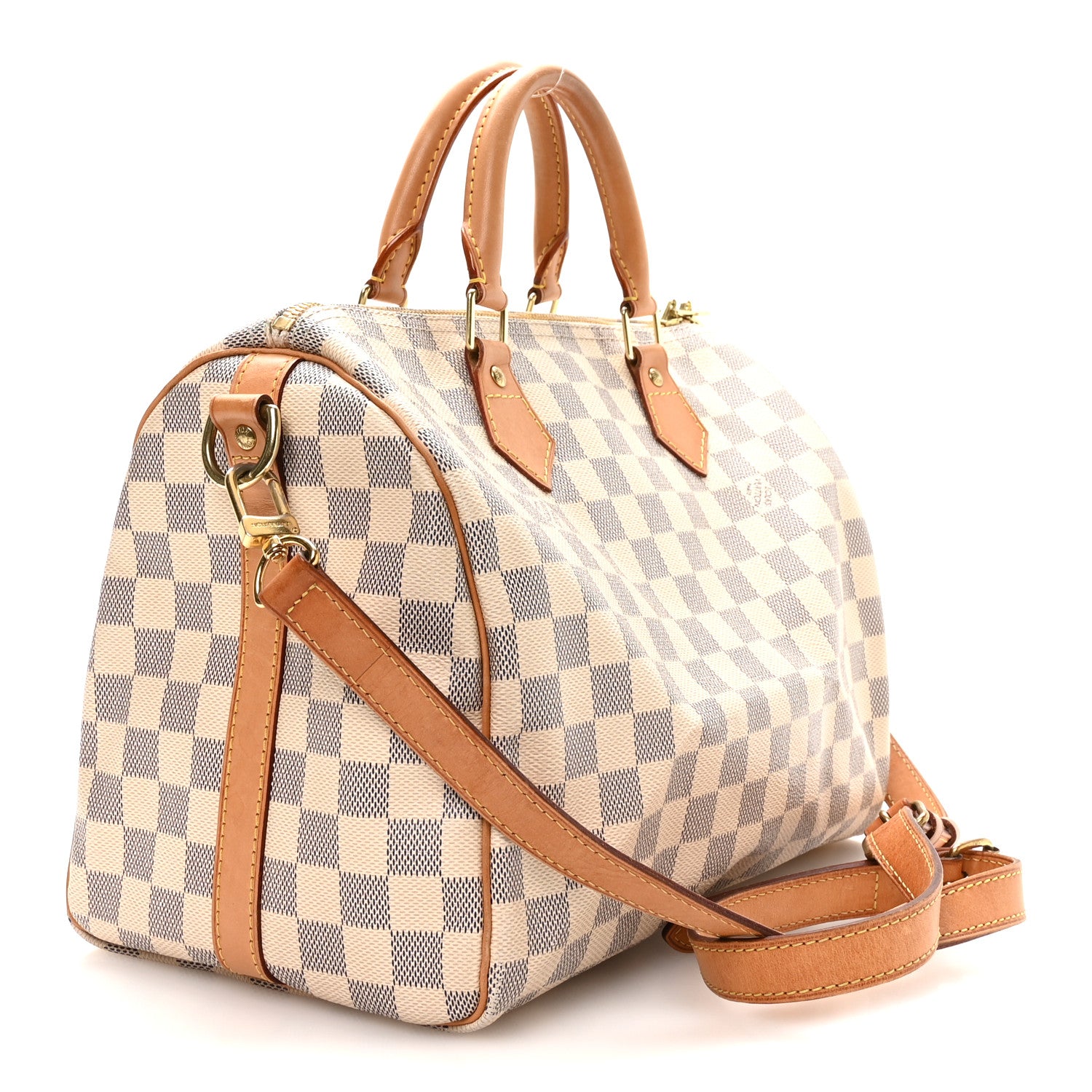 Louis Vuitton Damier Azur Speedy Bandouliere 30 3 of 10