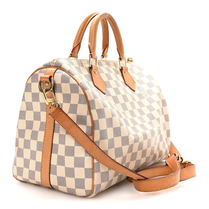 Louis Vuitton Damier Azur Speedy Bandouliere 30 3 of 10