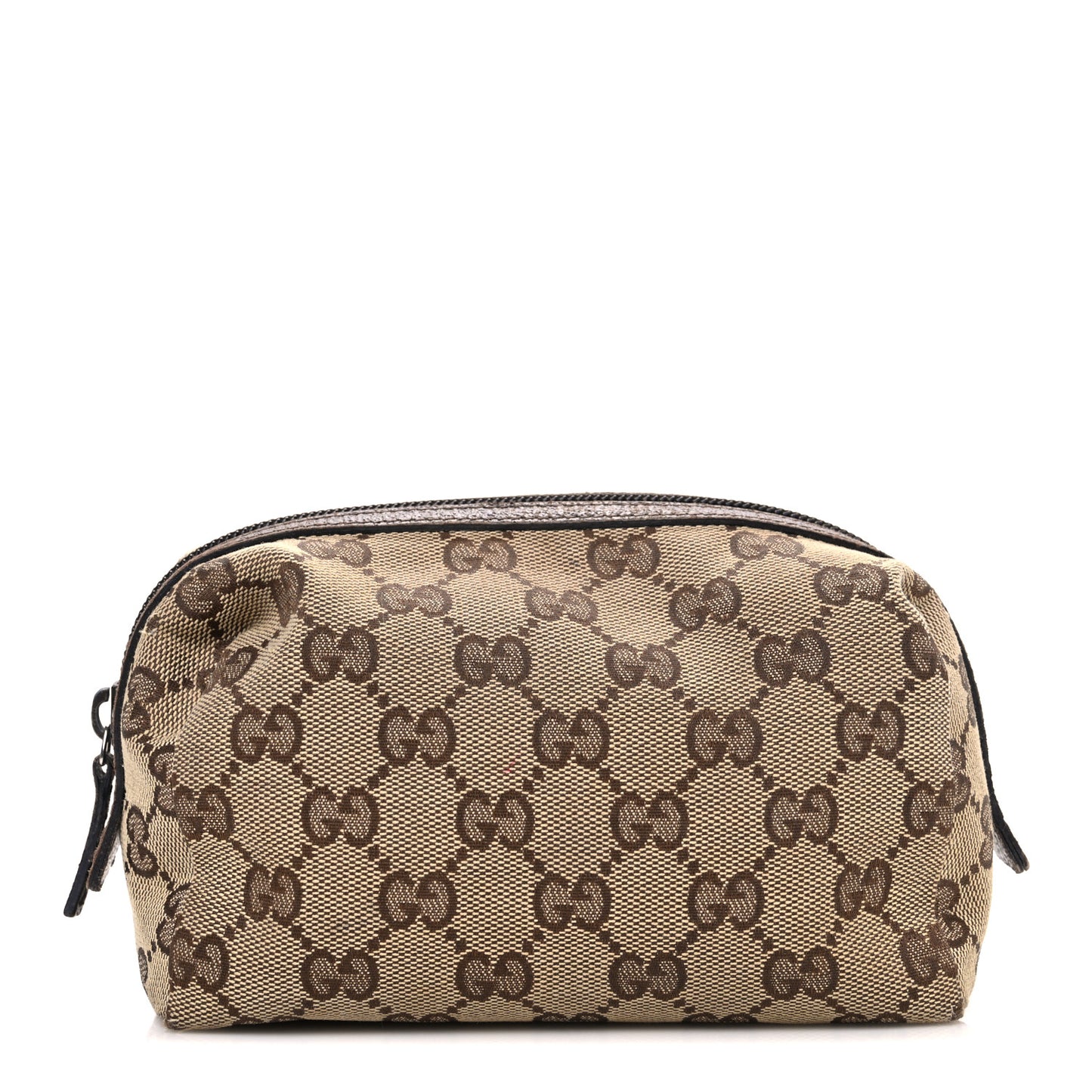 Monogram Large Cosmetic Case Brown