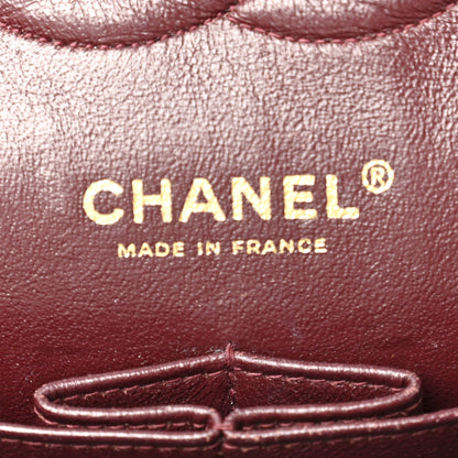Chanel Lambskin Quilted Medium Double Flap Black 6 of 16